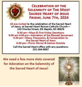 Sacred Heart of Jesus Roman Catholic Church – Elk Rapids, MI